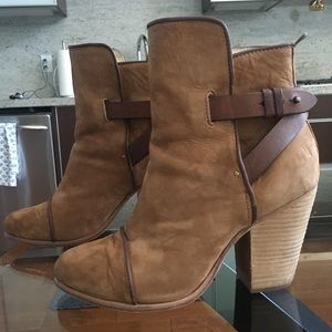 Rag & Bone Camel Booties 38.5
